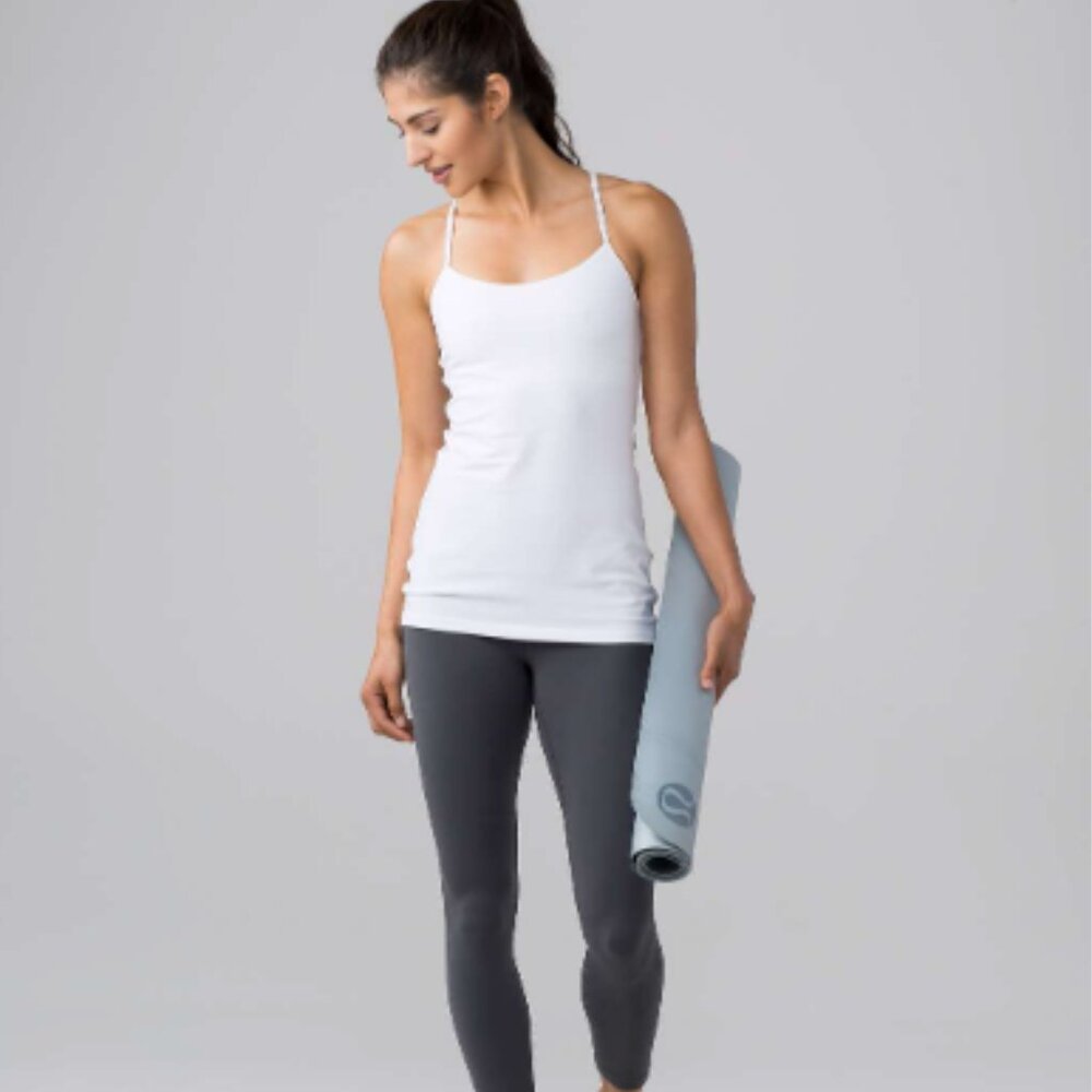 Women's Lululemon Power Pose Tank - White - 4